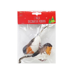 DECORATIVE ROBINS 2PCS       XA4901     