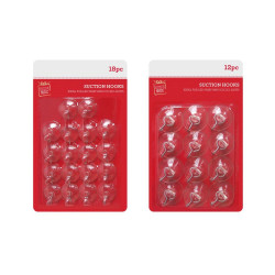 SUCTION HOOKS  12PCS    XA7595          