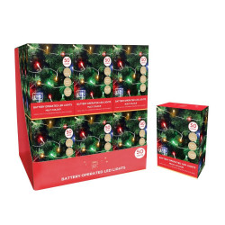 50 LED LIGHTS B/O MULTI COL   XA8477    