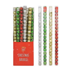 BAUBLES TUBE 18PK  XA9767               