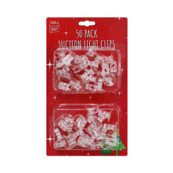 LIGHT CLIPS SUCTION CUP 50PC   XB0039   