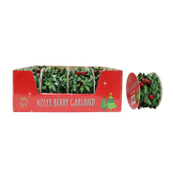 HOLLY BERRIES GARLAND   XB1337          