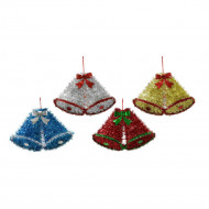 TINSEL TWIN BELL ASST'D    XB2769
