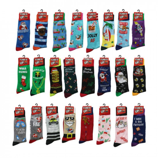 FESTIVE MENS SOCKS    XB4393            