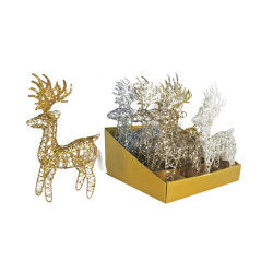 GLITTER WIRE REINDEER    XD0118         