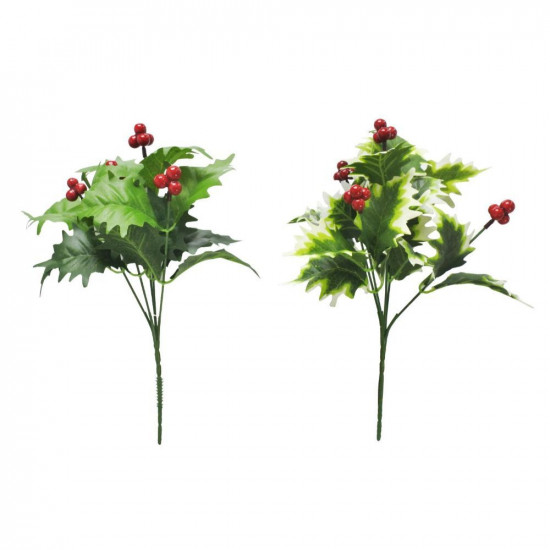HOLLY BERRY BUNCH 34CM     XD0499       
