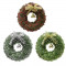 DELUXE TINSEL WREATH STARS   XM0237