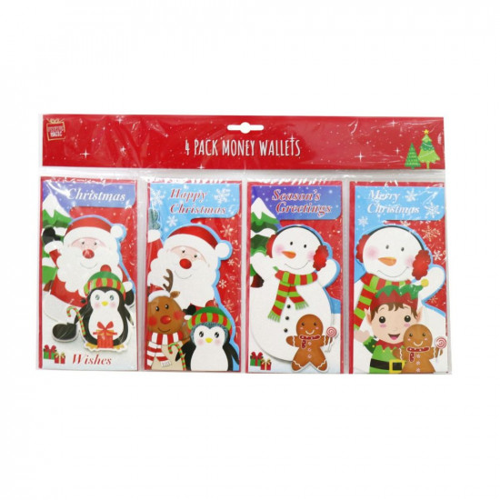 MONEY WALLET 4PCS   XM0868              