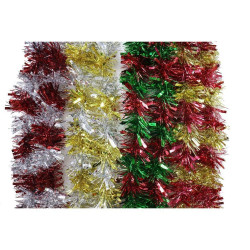 TINSEL MIXED CUT STRIPED 2M  XM1500     
