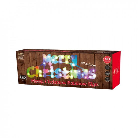 LED MERRY XMAS SIGN COLS XM1689         