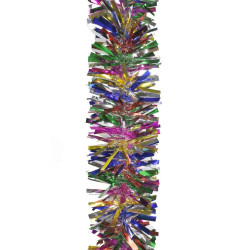 WIDE CUT TINSEL RAINBOW 2M  XM2077      