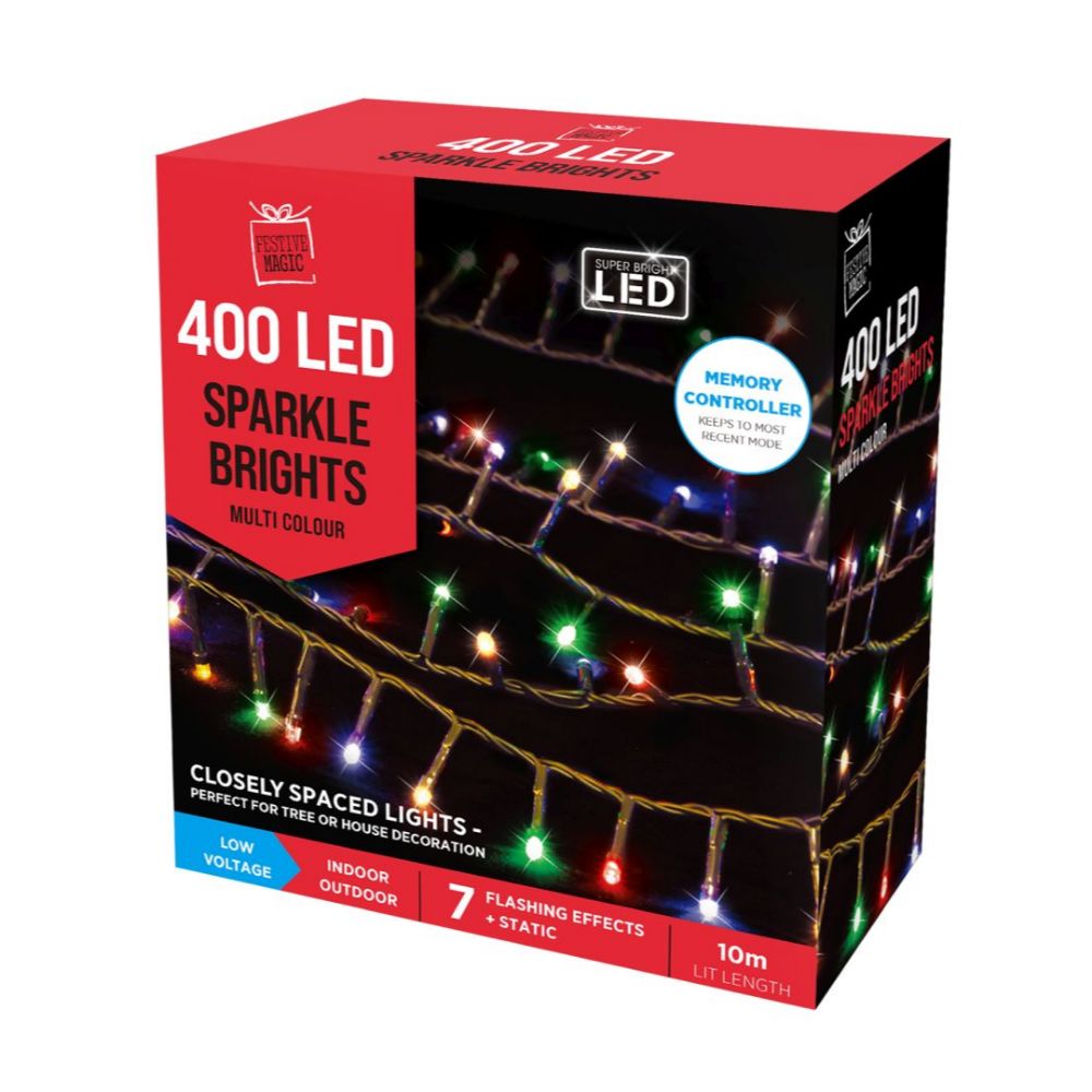 400LED SPARKLE BRIGHTS MULTI XM271 