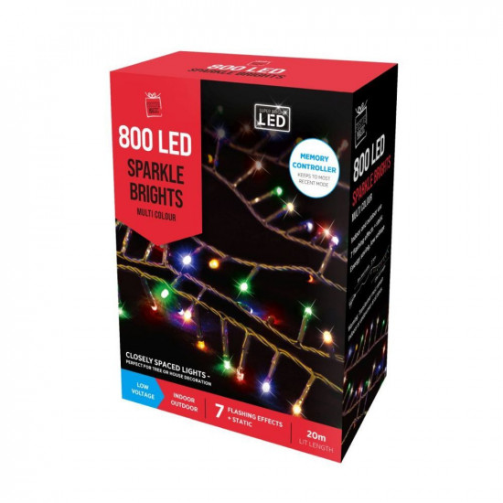 LED COMPACT LIGHTS 20M 800MULTI XM2713  