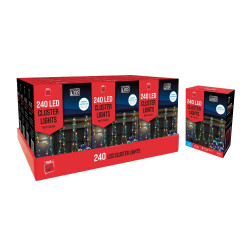 240 LED CLUSTER LIGHTS MULTI  XM2716    