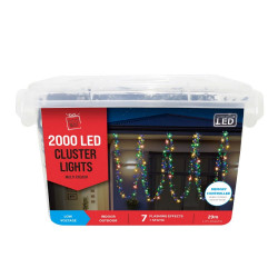 LED CLUSTER LIGHTS 2000 MULTI   XM2724  