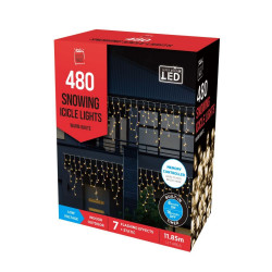 480 SNOWING ICICLE LIGHT W/WHITE XM2736 