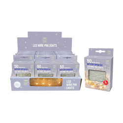 WIRE PIN LIGHTS 5M WARM WHITE  XM2749   