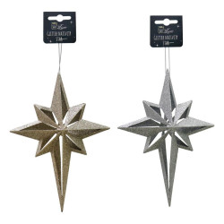 GLITTER HANGING STARBURST   XM3119      