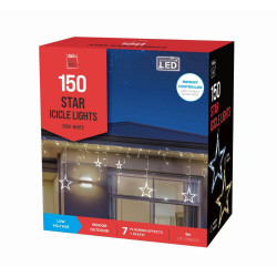 LED STARS ICICLE 150 WHITE   XM3243     