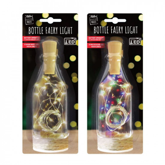 WINE BOTTLE FAIRY LIGHTS 1.4M   XM3337  