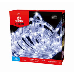 LED ROPELIGHT 10m LGE PIN FLASH WHITE   