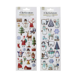 RETRO PUFFY STICKERS FOIL XM3766        