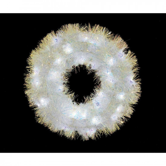 LIGTH UP TINSEL WREATH     XM3812       