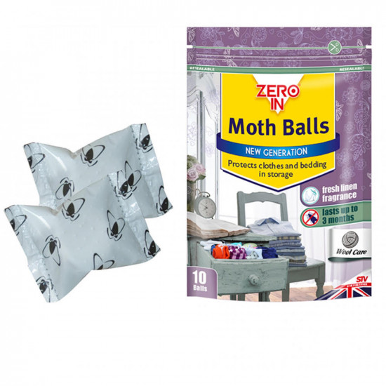 ZERO IN MOTH BALLS 10s    ZER436